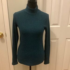 Philosophy Dark Green Mockneck Sweater- Size S